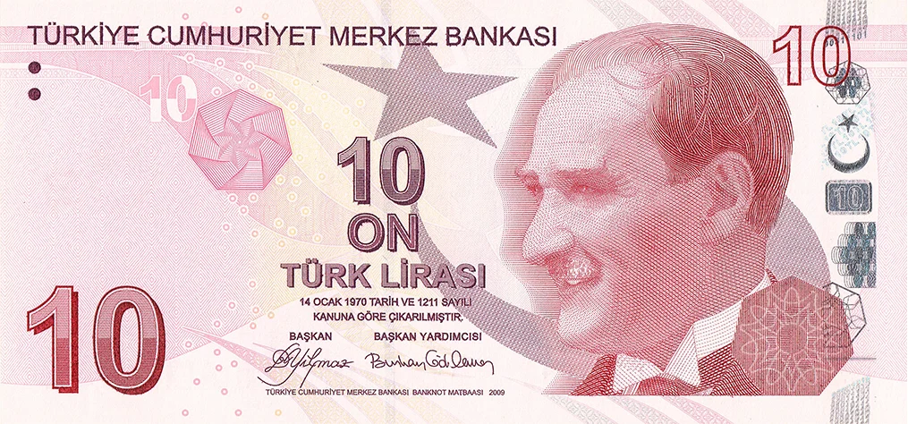 10 Türk Lirası